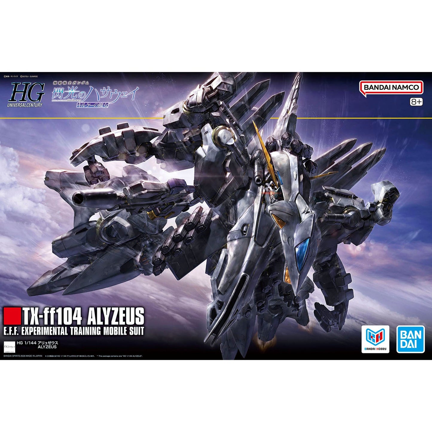 Bandai 2805079 1:144 HGUC TX-ff104 Alyzeus Plastic Model Kit
