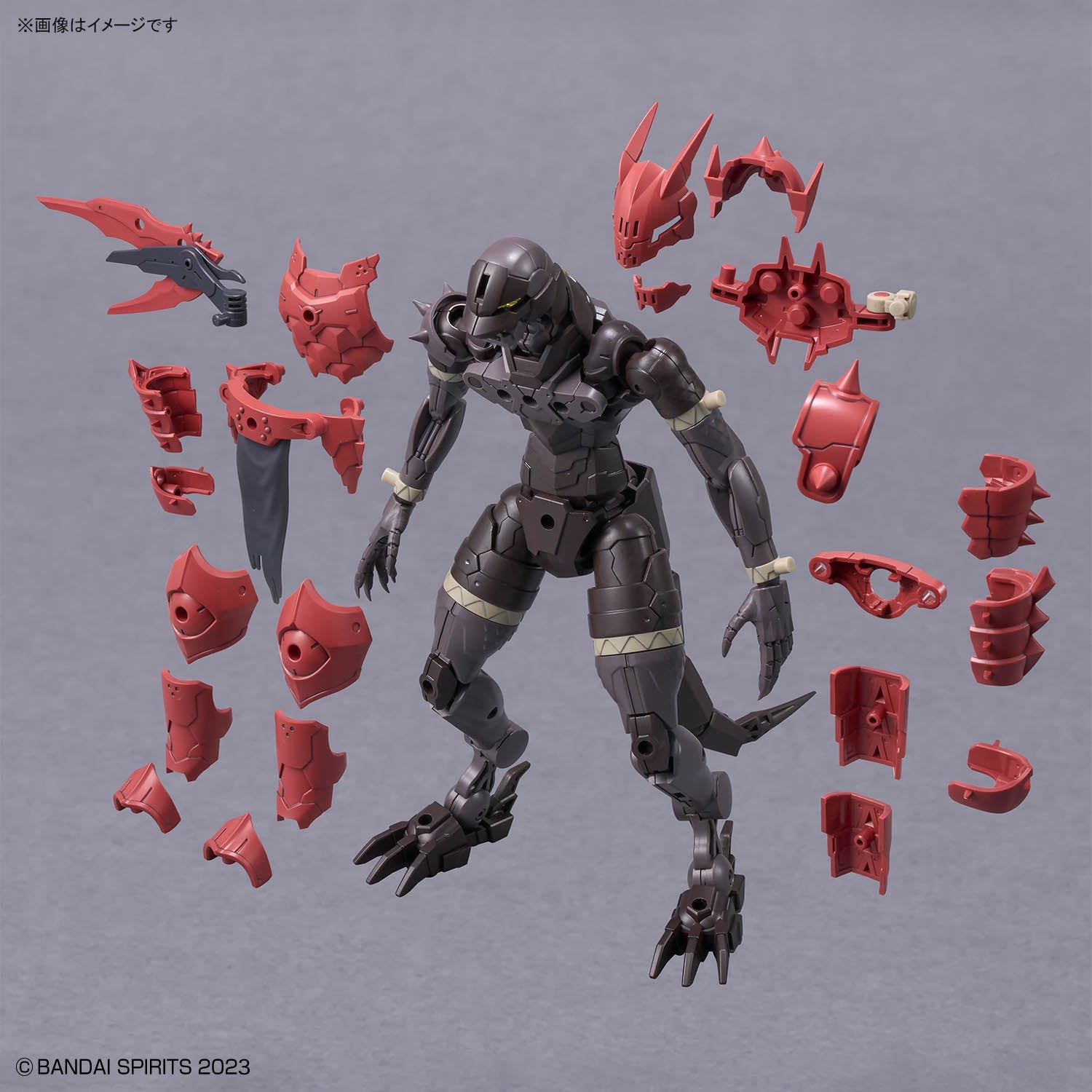 Bandai 2805094 30 Minutes Fantasy Dragonia Knight Plastic Model Kit
