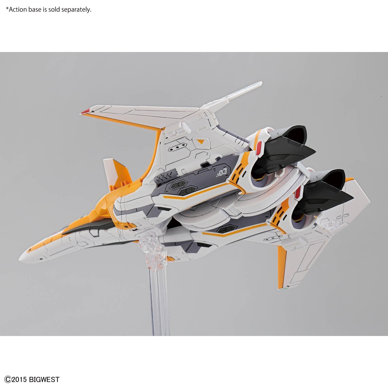 Bandai 2859010 1:100 HG VF-31E Siegfried (Chuck Mustang Use) Plastic Model Kit