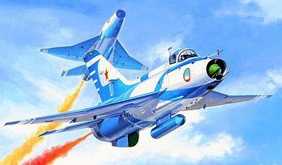 Trumpeter 02862 1:48 J-7GB Chinese Fighter Military Aircraft Plane Model Kit