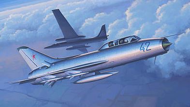 Trumpeter 02897 1:48 Soviet Su-9U Maiden Military Aircraft Plane Model Kit