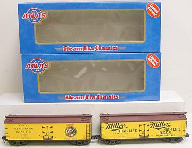 Atlas 6724 O Miller 40' Woodside Reefer #2 3-Rail (Pack of 2) LN/Box