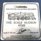 Lionel 29-601 Charisma Fine Pewter Collectible Ornament - The Scale Hudson #700E