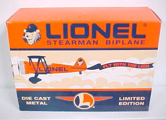 Lionel 6-291000 Diecast Stearman Bi-Plane