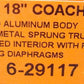Lionel 6-29115 O Gauge Southern Pacific 4-Car Aluminum Passenger Set LN/Box