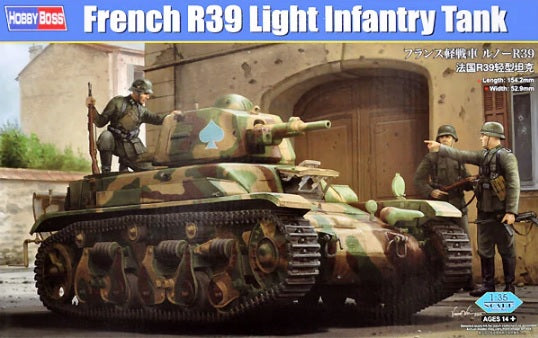Hobby Boss s 83893 1:35 French R39 Light Infantry Military Tank Model Kit