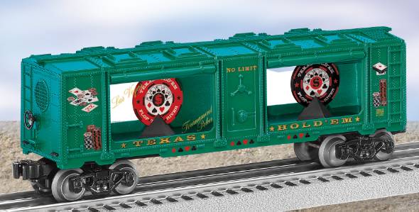Lionel 6-29612 O Gauge Las Vegas Poker Chip Car