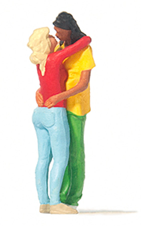 Preiser 28227 HO Scale Kissing Couple Figures (Kussendes Parr)