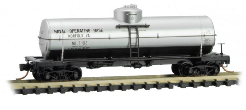 Micro-Trains 06500970 N United States Navy 39' Single Dome Oil Tank Car #T-102