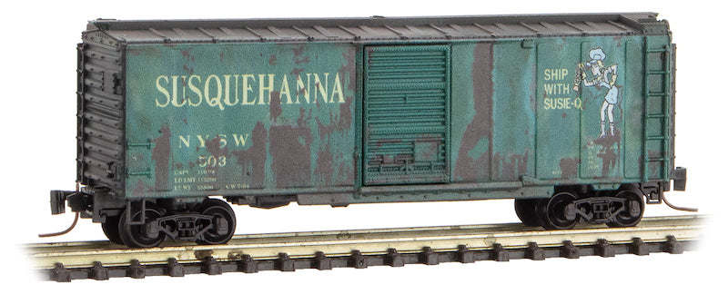 Micro-Trains 50044910 Z NYSW Weathered Single Door Box Car #503 LN/Box