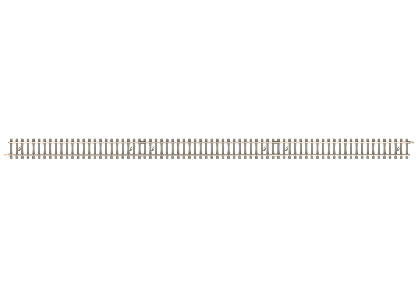 Trix 14502 Minitrix 12-5/16" Straight Track with Concrete Ties