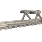 Trix 14591 Minitrix 1-15/16" Track Bumper with Concrete Ties