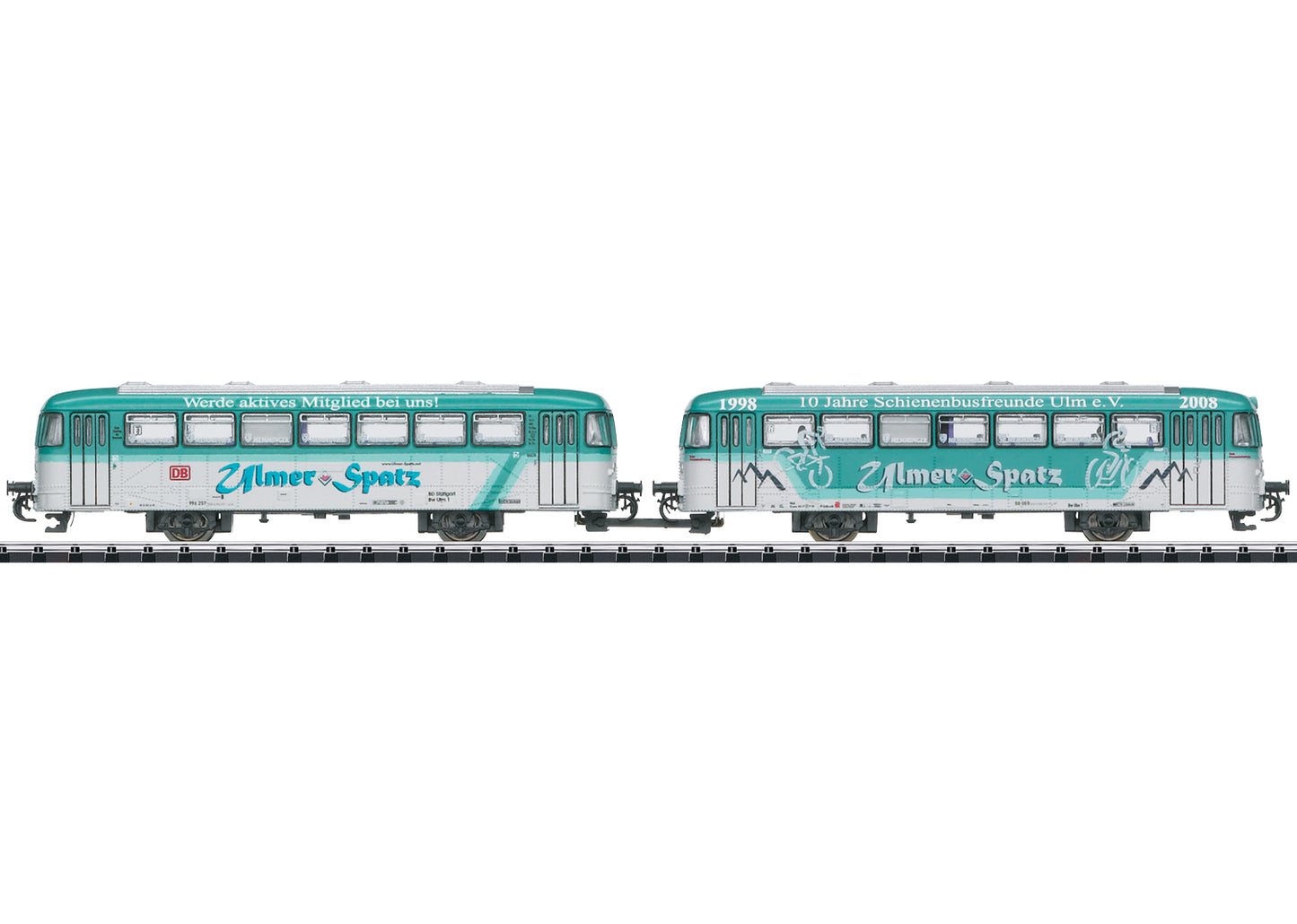 Trix 18903 N DB Regio Class VB 996 & VB 998 Trailer Car (Set of 2)