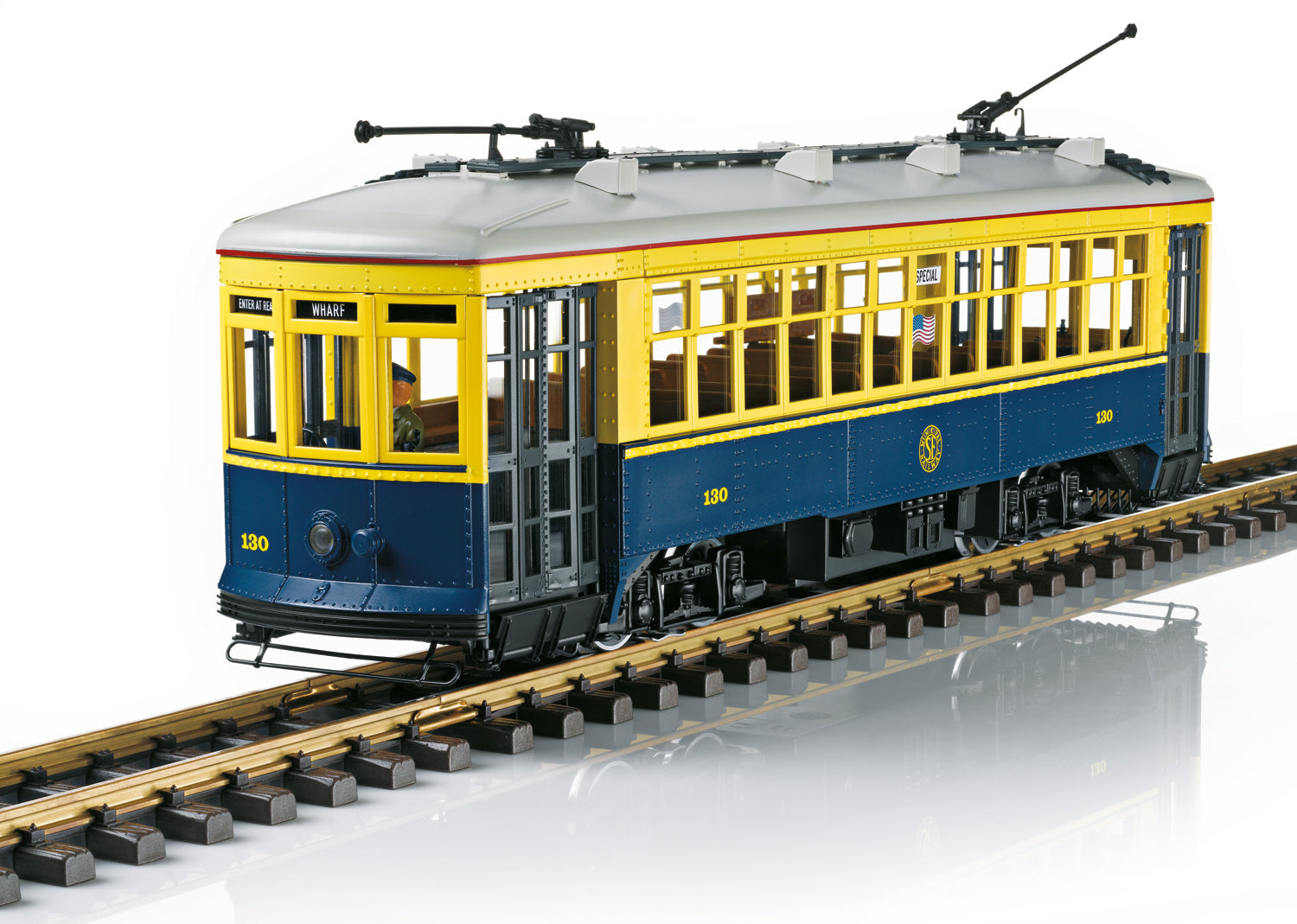 LGB 20384 G San Francisco Epoch I-VI Streetcar #130
