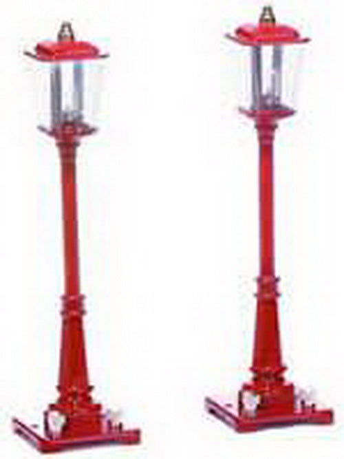 MTH 30-1027 #56 Maroon Street Lamp (Set of 2)