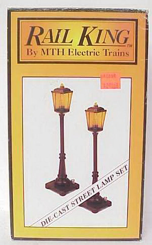 MTH 30-1027 #56 Maroon Street Lamp (Set of 2)