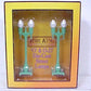MTH 30-1071 O Scale Green Twin Teardrop Street Lamp N0. 580-2 (Set of 2)