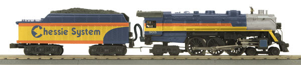 MTH 30-1460-1 Chessie 4-6-4 Hudson Steam Locomotive w/PS 2.0 #305