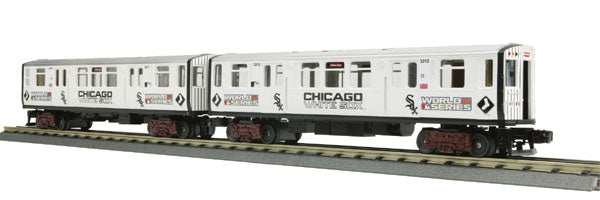 MTH 30-2622-4 White Sox World Series Non-Powered 2-Car Subway NIB