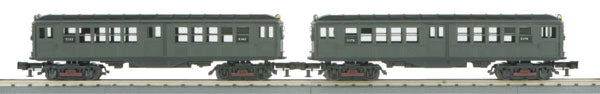 MTH 30-2757-3 O Metropolitan LO-V 2-Car Subway Non-Powered Add-on Set (Set of 2)