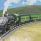 MTH 30-4094-1 John Deere RailKing 4-6-0 O Gauge Steam Train Set w/PS 2.0 EX/Box