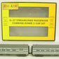 MTH 30-6024 O NYC RailKing O-27 Streamlined Combo/Diner Passenger Set (Set of 2) LN/Box