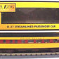 MTH 30-6107E Union Pacific O-27 Streamlined Observation Car #103 LN/Box