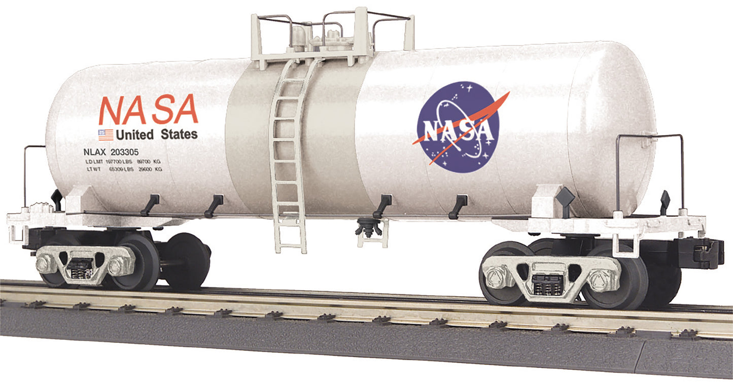 MTH 30-73590 O NASA (NALX) Modern Tank Car #203305