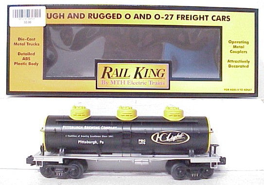 MTH 30-7367 O Gauge Iron City 3-Dome Tank Car LN/Box
