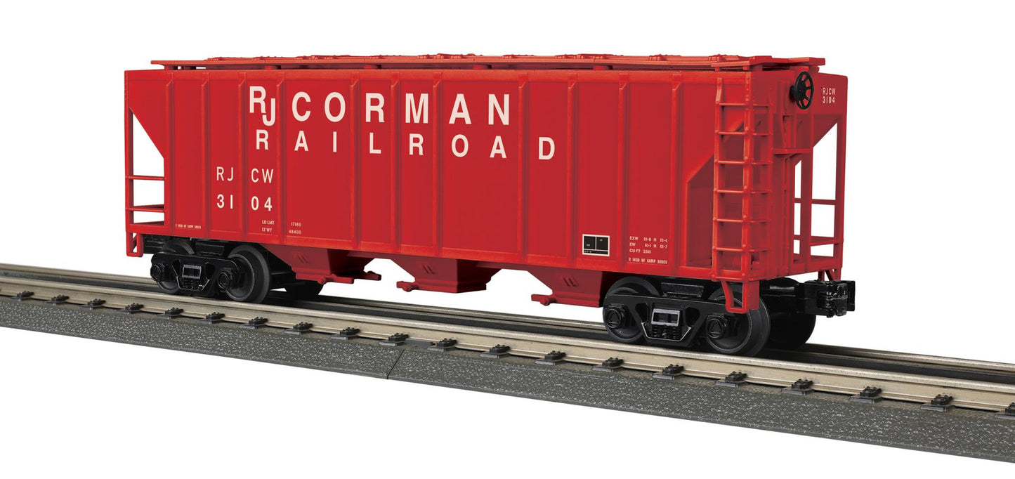 MTH 30-75773 O RailKing RJ Corman Ps-2 Discharge Hopper Car