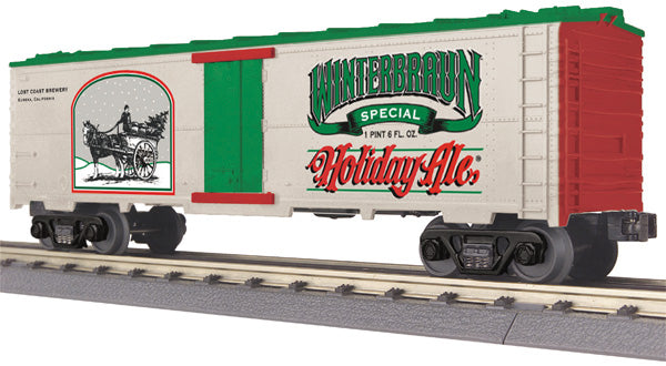 MTH 30-78077 Winterbraun Holiday Ale Modern Reefer Car EX/Box