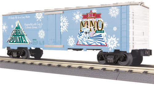 MTH 30-78078 O Gauge El Nino Dubbel Ale Modern Reefer Car NIB