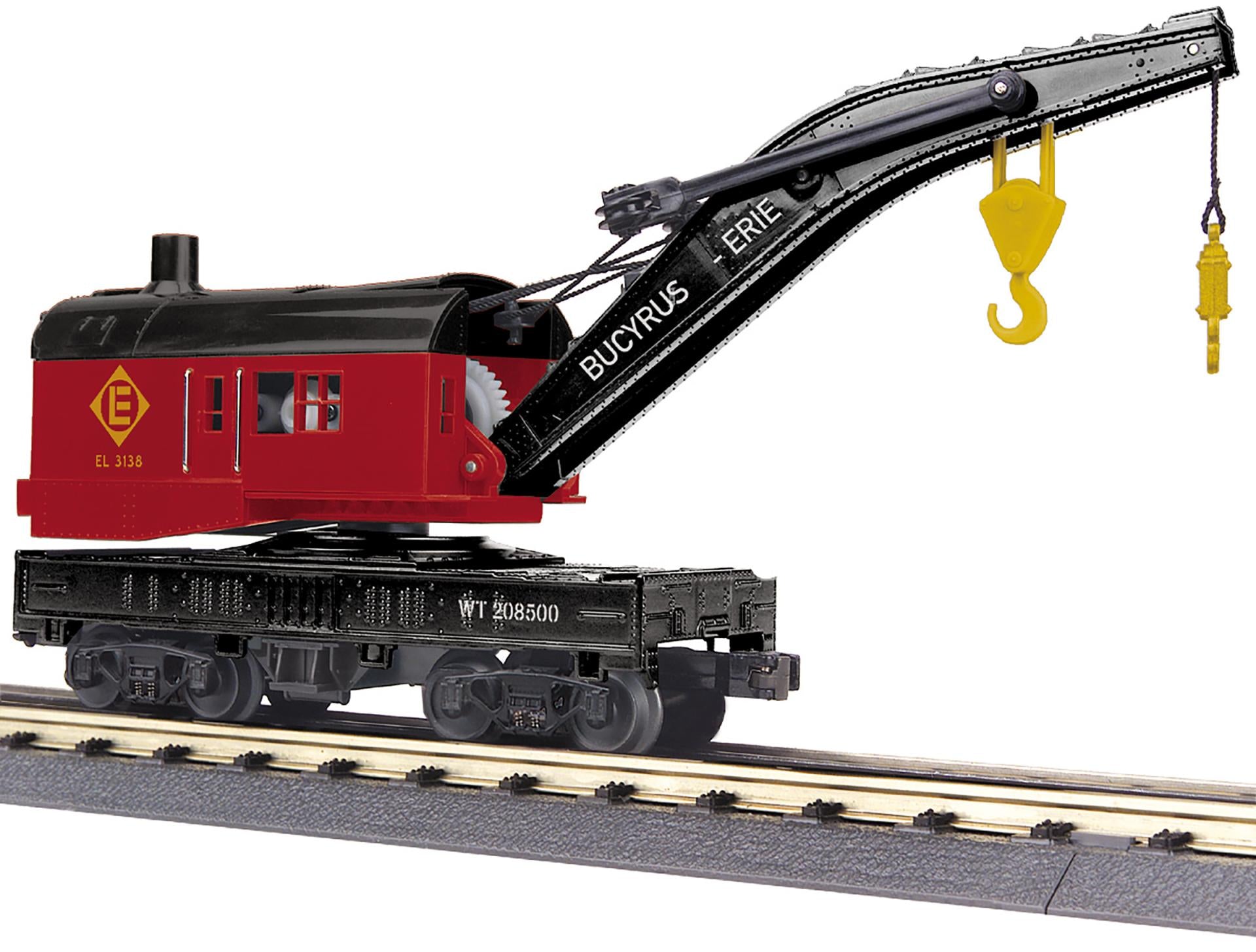 MTH 30-79711 O Erie Lackawanna RailKing Crane Car