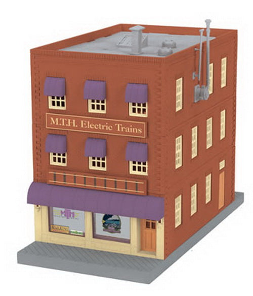 MTH 30-90049 Assembled MTH Train Store 3-Story Building