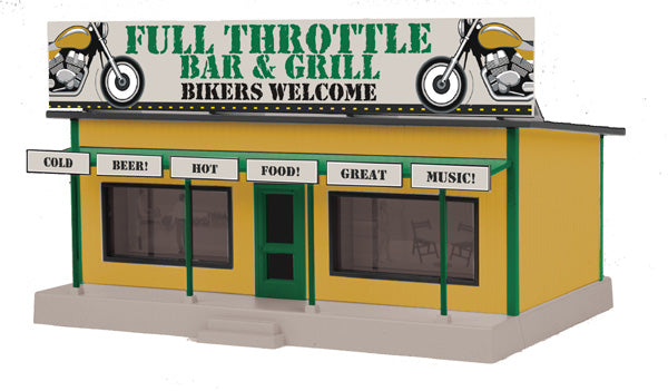 MTH 30-90292 Full Throttle Bar & Grill Road Side Stand