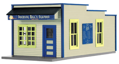 MTH 30-90296 O Gauge Dockside Bill’s Seafood Small Country Store LN/Box