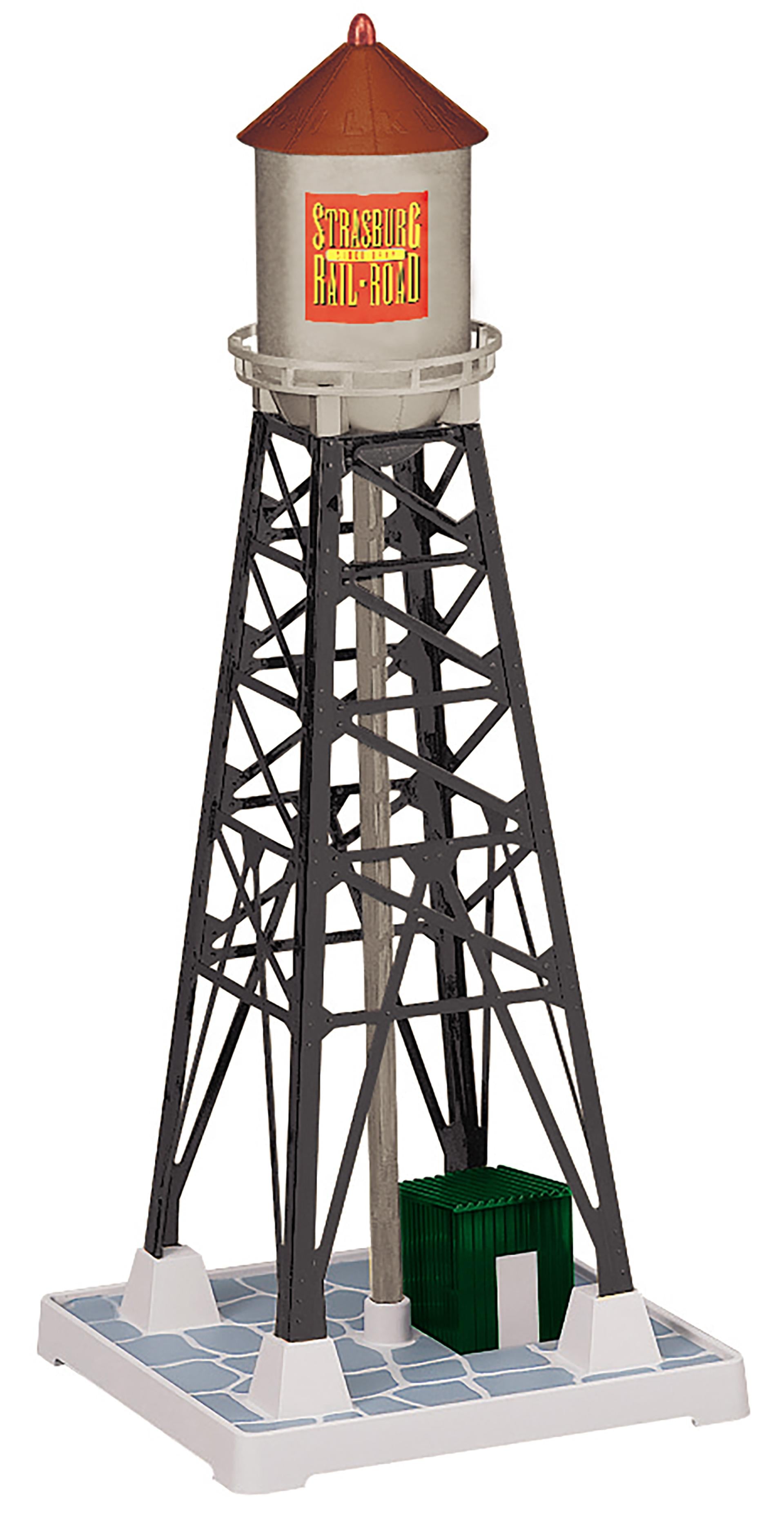 MTH 30-90704 O Assembled Strasburg RailKing #193 Industrial Water Tower
