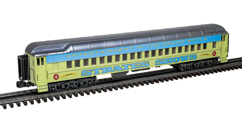 Atlas 3001773B O Strates Shows Blue Train Premier 70' Madison Passenger Car (2)