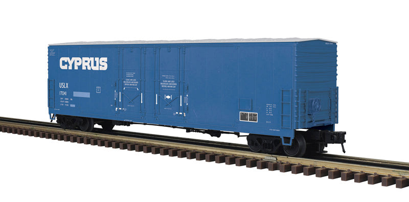 Atlas 3002984 O USLX - Cyprus 2-Rail 53' Evans Double Plug Door Box Car