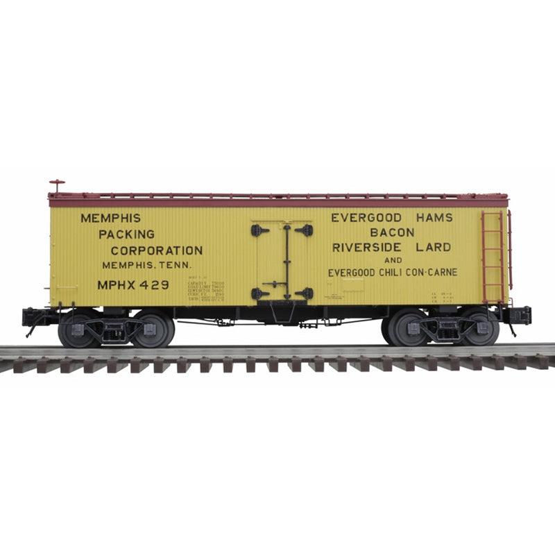 Atlas 3003040 O Memphis Packing Corporation 3 Rail 36' Wood Reefer