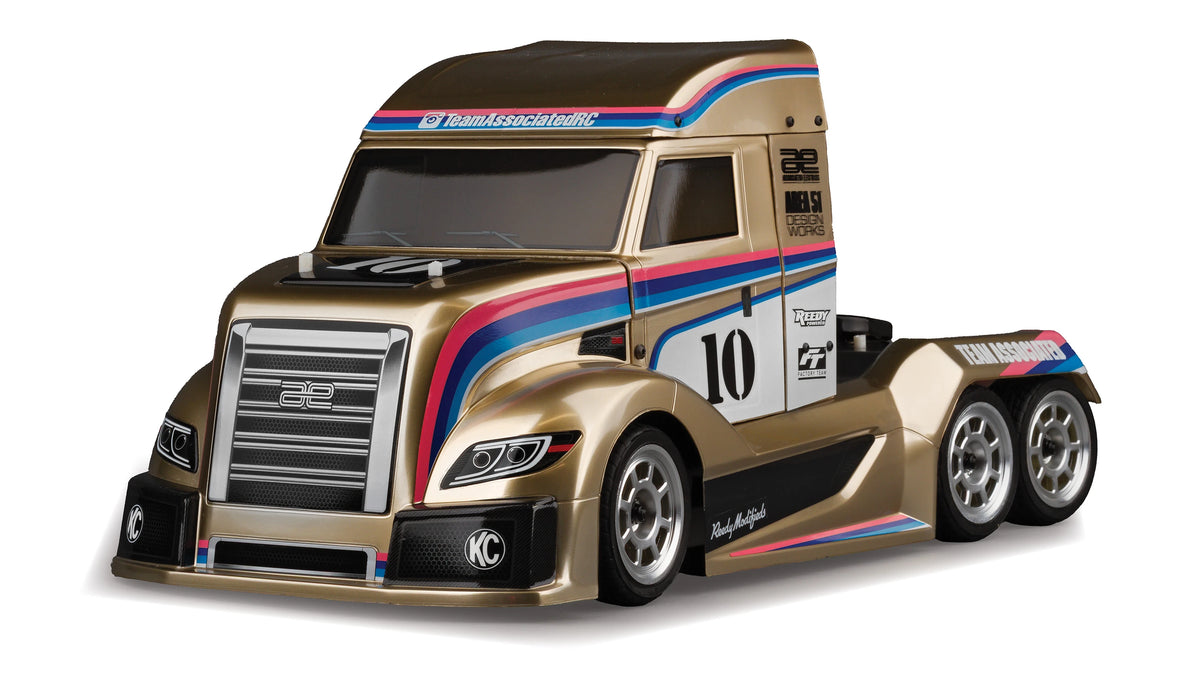 Team Associated 30143 1:10 RC10 American Custom Semitruck 6x6 Metallic Kit