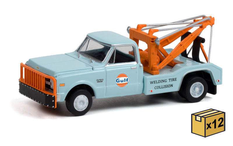 Greenlight Collectibles 30275-CASE 1:64 Chevrolet C-30 Wrecker (Pack of 12)