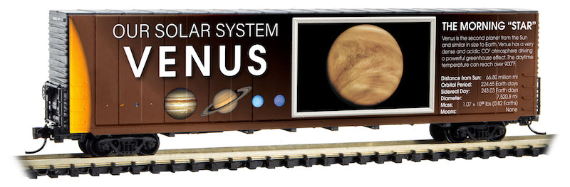 Micro-Trains 10202832 N Venus Un-Lit Version 60' Double Plug Door Boxcar