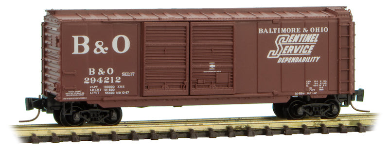 Micro-Trains 50100292 Z B&O 40' Standard Double-Door Box Car #294212