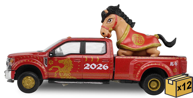 Greenlight Collectibles 30577-CASE 1:64 2022 Ford F-450 w/ Accessory (12)