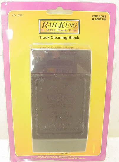 MTH 40-1099 Rail King Track Cleaning Block – Trainz