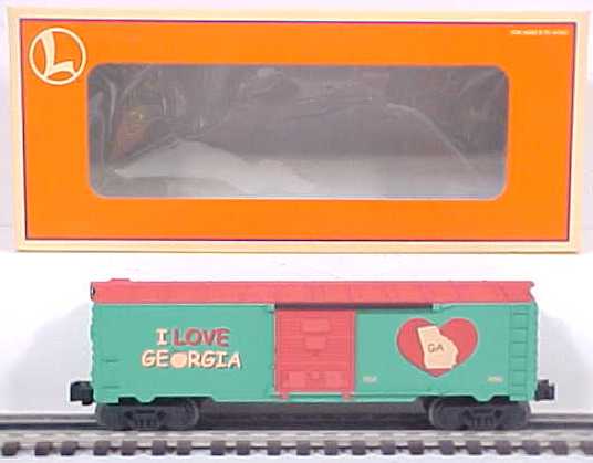 Lionel 6-19985 O Gauge I Love Georgia Boxcar #9700