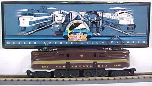 MTH 20-80002E Pennsylvania RailKing GG-1 O Gauge Electric Locomotive #2340 LN/Box