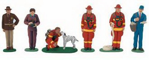 Lionel 6-24194 O Civil Servants People Hand Painted Pewter Figures (Set of 6)