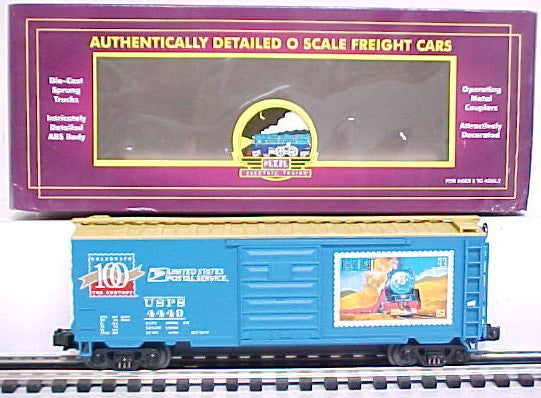 MTH 20-93040 O Gauge USPS Post Office Boxcar #4449 LN/Box
